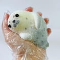 thumbnail image 4 of Jumbo Squeeze Toys, Relaxation Toys Adults, 8X5 In, Gray Spotted, Sea Lion Stuffed Animal, Silicone Core, 1 Pc, 4 of 7