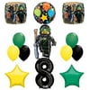 The Ultimate Lego Ninjago 8th Birthday Party Supplies and Balloon Decorations