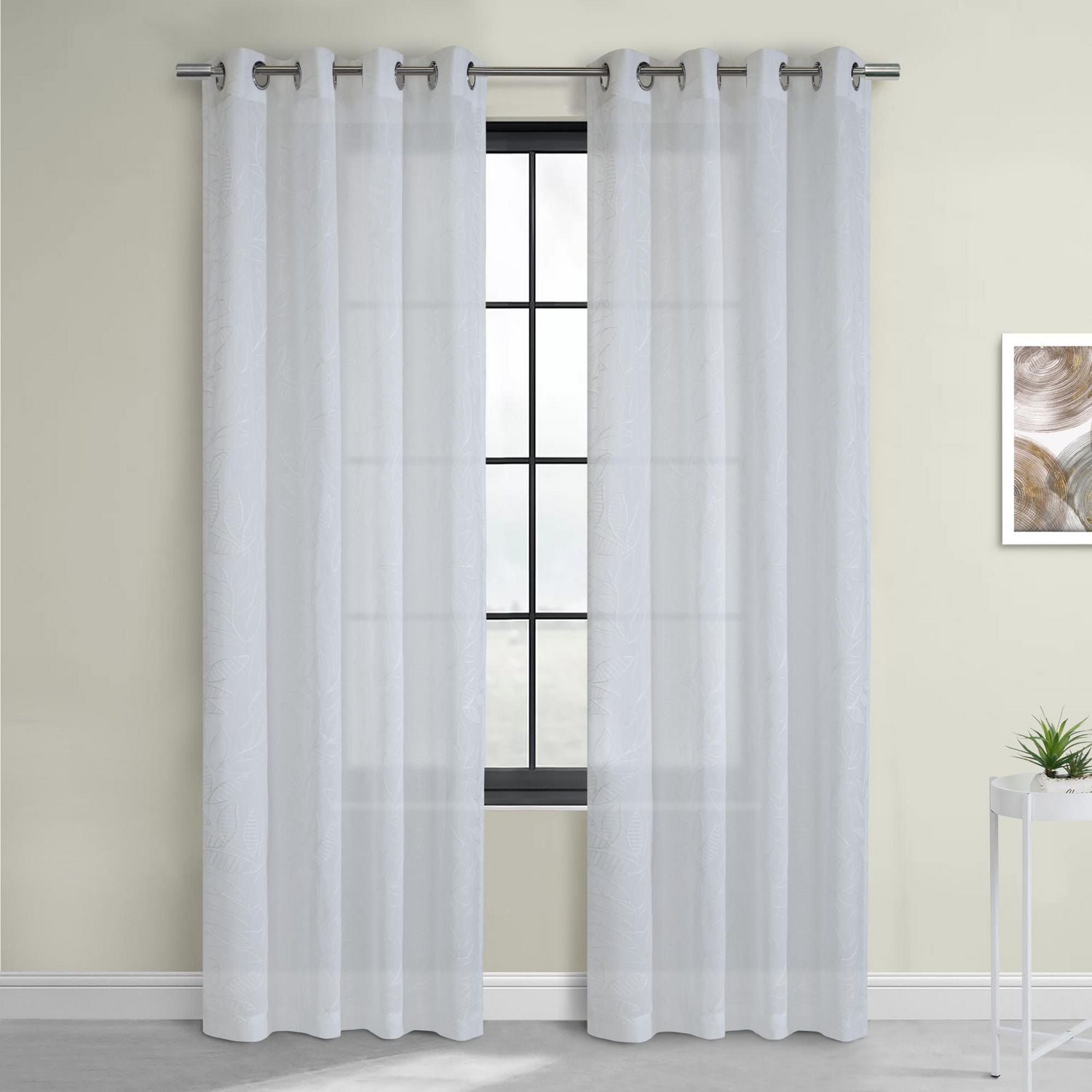 Valera Sheer Grommet Indoor Curtain