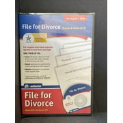 Adams File For Divorce CD - Manual and Forms on CD (ALC601)