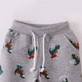 thumbnail image 6 of ZOYOEN Toddler Boys Graphic Sweatpants- Cute Casual Soft Cotton Elastic Waist Kids Jogger Pants Gray Size 7 T, 6 of 8