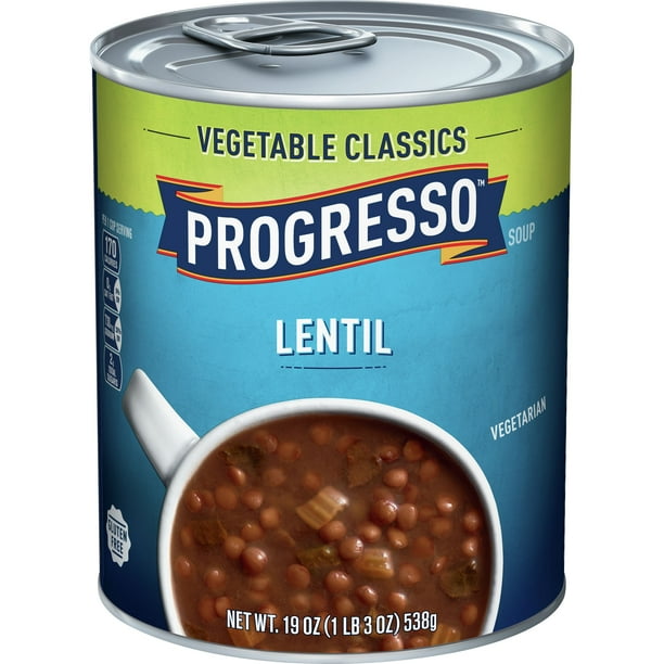 Progresso lentil soup calories