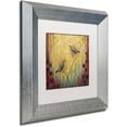 thumbnail image 2 of Trademark Fine Art 'Birds Sunset' Canvas Art by Rachel Paxton, White Matte, Silver Frame, 2 of 4