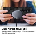 thumbnail image 4 of Funda kaisenkec Slim de fibra de carbono para Samsung Galaxy Z Fold 7, 4 of 7