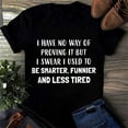 thumbnail image 2 of Camiseta de mujer Camisetas divertidas y lindas de manga corta Camiseta con estampado de letras divertidas Regalo Tops Blusa Regalo para parejas Pompotops hfajkhk126954, 2 of 8