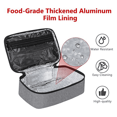 Sac à Lunch Isolant Personnalisé Avec Motif De Lettre D