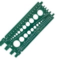 thumbnail image 2 of Comprobador de rosca de broca de perno de tuerca, medidor de tamaño, medidor de diámetro de rosca portátil, medidor de rosca de tornillo de sujeción, 2 of 8