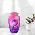 thumbnail image 6 of Dragon Funeral Cremation Urn For Human Ashes Adult Male, Pink Keepsake Urns For Boy And Girl Set Of 4 With 1 Large, Funeral Urns For Human Ashes For Burial, Purple Urn For Men, 10&3 Inch, 6 of 7