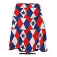 thumbnail image 5 of ZICANCN Hair Cutting Cape for Adults, Patriotic Red White Blue 3D Stars Cape Salon Barber Cape for Hair Stylist Shampoo Capes Waterproof 55x66 IN, 5 of 7