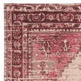 thumbnail image 5 of SAFAVIEH Classic Vintage Bedinn Overdyed Polyester Area Rug, Fuchsia, 4' x 6', 5 of 7