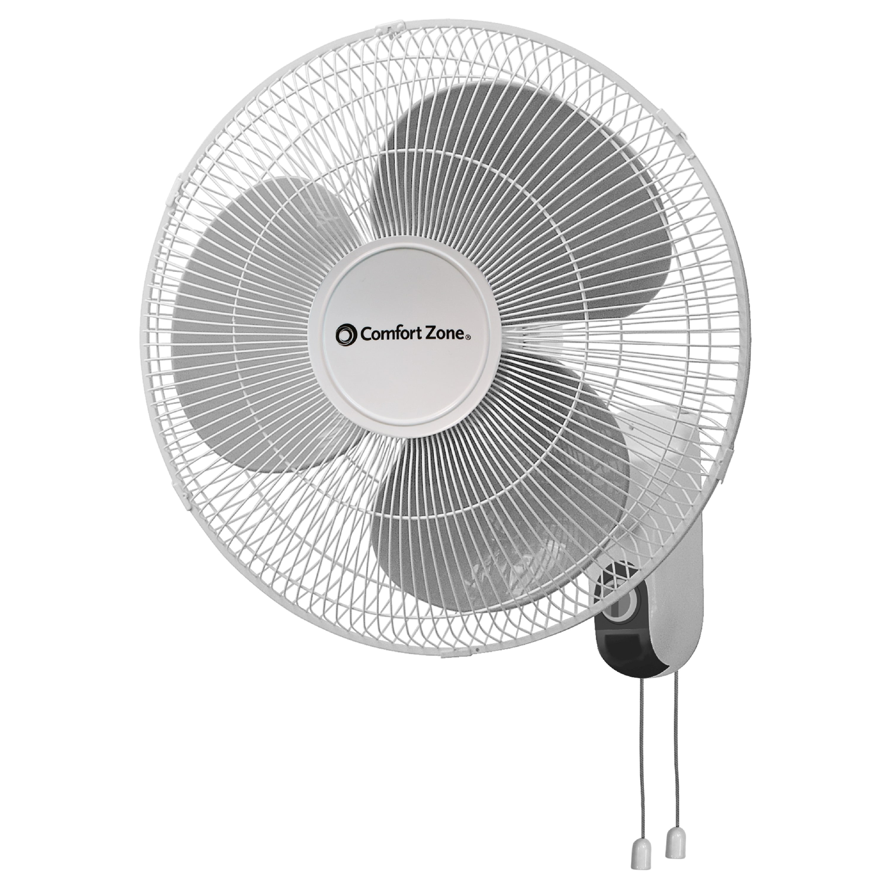 16 Wall FAN Oscillating Wall Mounted Remote Control industrial Heavy Duty Electric Cooling Fan Air Cool Fan with 3 Speed Home Office Commercial Fans White 