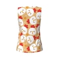 thumbnail image 5 of Xecao Cartoon Chicken print women's scoop neck, loose-fit workout tank tops for the gym., 5 of 9