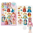 thumbnail image 6 of Magnetic Princess Dress Up Paper Doll Magnetic Dolls Gifts Up Dress New M3G5, 6 of 8
