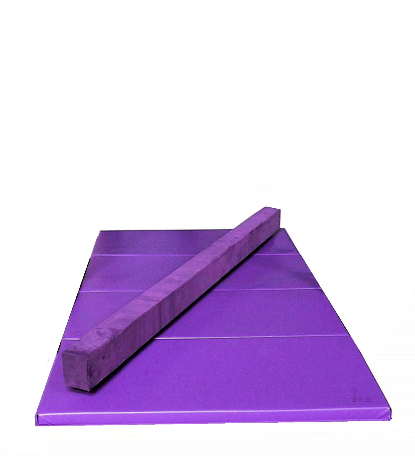 finest quality gymnastics gym balance beam purple 6FT long reduced look bargain 