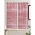 thumbnail image 5 of Pink Bathroom Window Curtain, Vintage Modern Abstract Art Ombre Light Filtering Coffee Kitchen Curtains, Bedroom Living Room Curtains 2 Panel 84"x63", 5 of 6