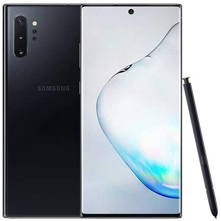 Samsung Galaxy Note 10+ Plus 256GB (Canadian Model SM-N975W) Unlocked phone Aura Black (Renewed