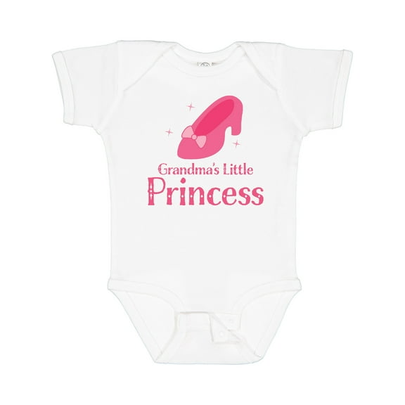 Inktastic Grandma's Little Princess Girls Baby Bodysuit