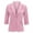 Pink, variant on Vedolay Womens Coat Women's Lapel Collar Single Long Sleeve Crop Top Blazer Jacket,Black L