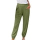 thumbnail image 1 of Pantalones casuales con cordón para mujer talla grande - Cintura elástica, bolsillos, poliéster, corte holgado, aptos para el día a día, la playa y para dormir, para todas las estaciones, 1 of 8