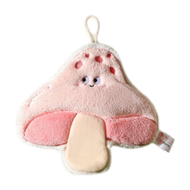 Birdeem Hangable Coral Fleece Hand Towel Kitchen Thick Absorbent Quick Drying Towel Bathroom Rag