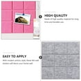 thumbnail image 4 of CHICHUMID 3pcs Photo Board For Wall With Modern Artistic Style Felt Wall Panels Home Use, 4 of 8