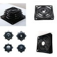 thumbnail image 2 of Square Heavy Duty Swivels Plate 360 Degree Swivels Square Turntable Seats Swivels Base Mount Plate for Stool and Chair, 2 of 15