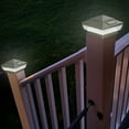 Solar Post Lights Outdoor Fence Cap Light For Posts Patio Garden