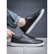 thumbnail image 3 of White Colorblock Skate Shoes For Men, Lace-Up Front Minimalist Sneakers Manfinity Basics, 3 of 3