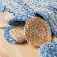 thumbnail image 5 of SAFAVIEH Cape Cod Kyle Braided Area Rug, 2'3" x 8', Blue/Beige, 5 of 6