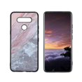 thumbnail image 1 of Pink-Marble-286 Phone Case, Degined for LG K51 Case Men Women, Flexible Silicone Shockproof Case for LG K51, 1 of 1
