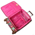 thumbnail image 4 of Lily Bloom Adult Playful Garden Spinner Carry On Luggage and Luggage Set, 4 of 6