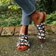 thumbnail image 3 of Chanclas Sandalias para mujer Sandalias planas huecas Zapatos de mujer con cremallera trasera transfronteriza Wmkox8yii  nm3396, 3 of 7