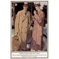 thumbnail image 2 of Unknown 13x18 White Modern Wood Framed Museum Art Print Titled - Baskins Fashions VI, 2 of 4