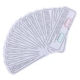 thumbnail image 2 of Tarjetas de prueba de luz 20pcs Tarjetas de prueba UVA UVC Tarjetas de indicador de longitud de onda de luz, 2 of 7