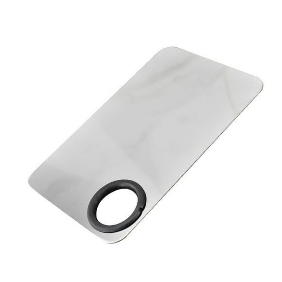 Vogacara Paleta de mezcla de maquillaje de acero inoxidable, mano de obra fina, reutilizable, sólida, conveniente, paletas cosméticas para salón de Maquillaje Facial tipo 12 Vogacara CE011544-12B