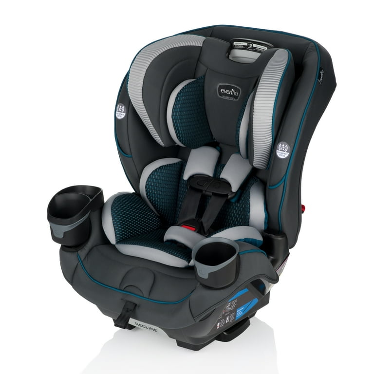 Evenflo EveryFit 4-In-1 Convertible Car Seat (Sawyer Gray