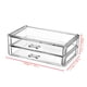 thumbnail image 3 of Organizador de Brochas de Maquillaje Acrílico de Escritorio | Cajón Transparente de Doble Capa con Tapetes Antideslizantes | Compacto, 19 X 11 X 9,5 Cm, Ideal para Guardar Cosméticos, Joyas y Herrami, 3 of 6