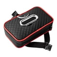 thumbnail image 2 of Dispensador de pañuelos para visera de coche, accesorio para pañuelos, organizador de pañuelos para asiento trasero Negro y rojo, 2 of 9