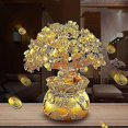 thumbnail image 4 of Árbol de dinero de Feng Shui, mesa de oficina para el hogar, decoración de Feng Shui, árbol de dinero de cristal para riqueza y buena suerte Hy, 4 of 4
