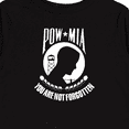 thumbnail image 4 of Inktastic POW MIA White Boys or Girls Long Sleeve Toddler T-Shirt, 4 of 5
