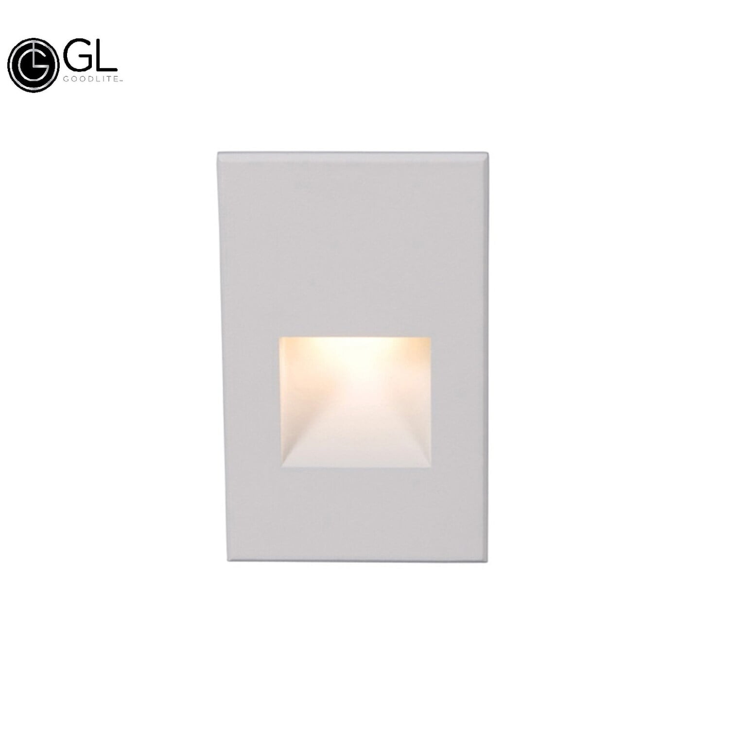 Goodlite Vertical LED Step Light (White) 3W 125 Lumens, Indoor/Outdoor
