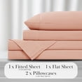thumbnail image 3 of Southshore Fine Living, Inc. 21-Inch Deep Pocket XL Twin Size Bed Sheets Set, Blush, 3 of 9