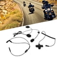 thumbnail image 4 of Motorcycle Earpiece Mic, Helmet Headset Microphone High Performance Skin Friendly Clear Sound  For  For, 4 of 8