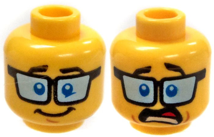lego minifigure glasses