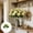 🔥 Yellow, variant on TTJ Artificial Flowers for Outdoors Flowers for Decoration Artificial Lilium Flowers Fake Lilium Bouquet with Green Leaves and Small White Accents Faux Floral Arrangement for Home