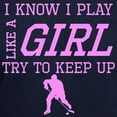 thumbnail image 3 of CafePress - Hockey Like A Girl Hoodie - Pullover Hoodie, Classic, Comfortable Hooded Sweatshirt, 3 of 4