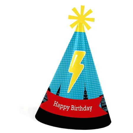 Hyjoy Bam Superhero - Cone Happy for and Adults - Set of 8 (Standard Size)