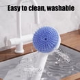 thumbnail image 6 of Kraoden Pet Grooming Brush for Cats and Dogs, Self-Cleaning Dog Brush, Silicone Massage Comb for Wet and Dry Use, Ergonomic Handle, Removes Loose Hair Easily, 6 of 6