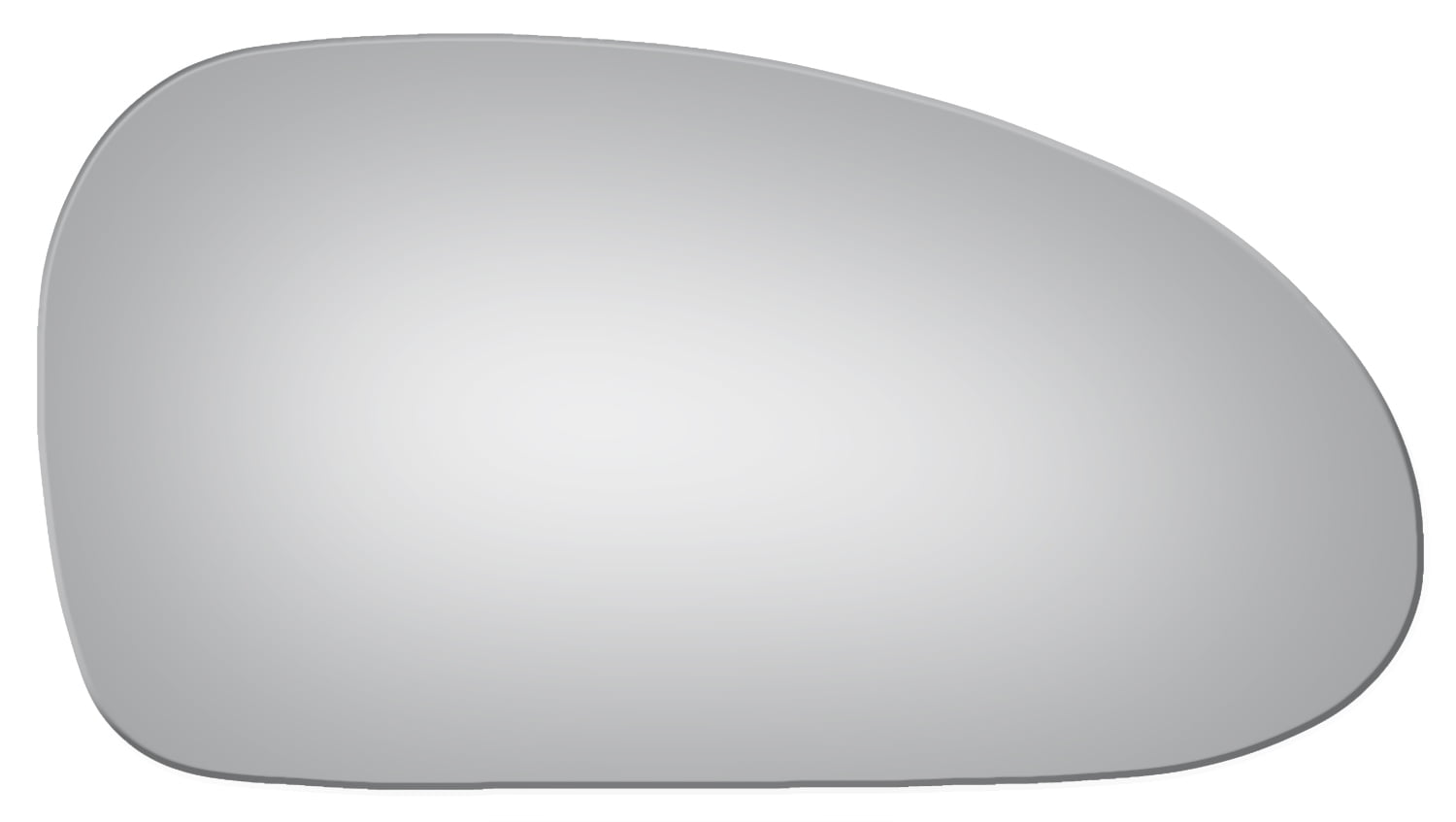 Burco 3673 Passenger Side Convex Replacement Mirror Glass for Hyundai
