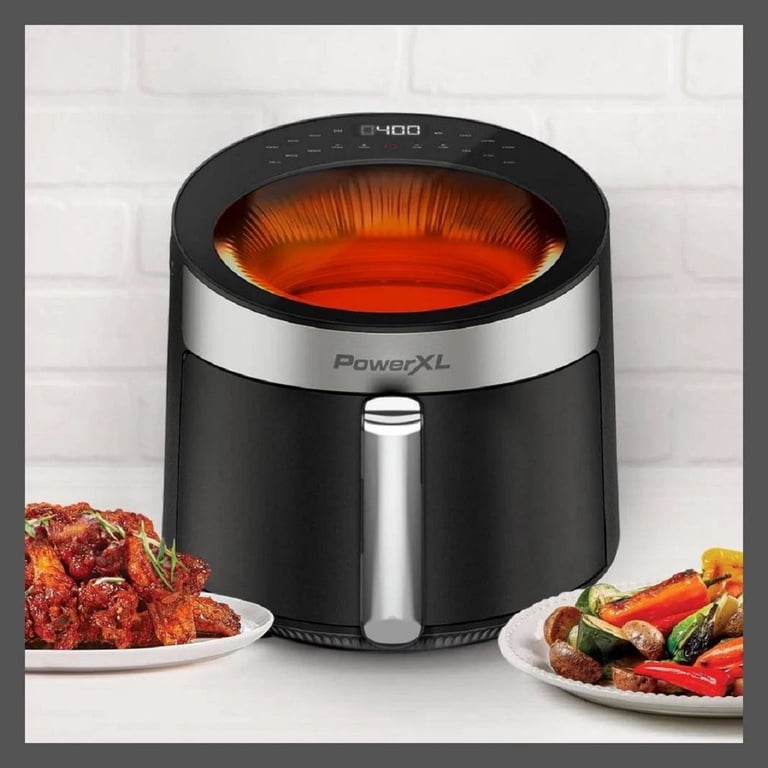 PowerXL Air Fryer 360 Supercharged Hot Window Fast Heat-up